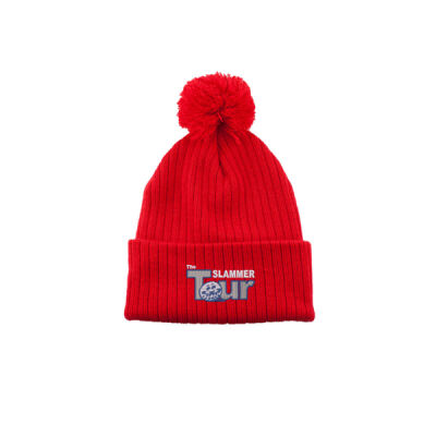 Acrylic Toque with Pom Pom Thumbnail