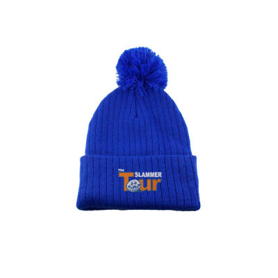 Acrylic Toque with Pom Pom Thumbnail