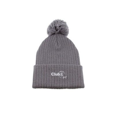 Acrylic Toque with Pom Pom Thumbnail